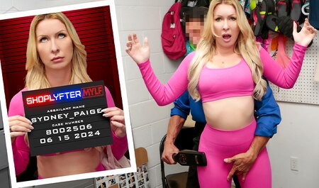 Навыки йоги помогли бабенке сексуально ублажить охранника при задержании